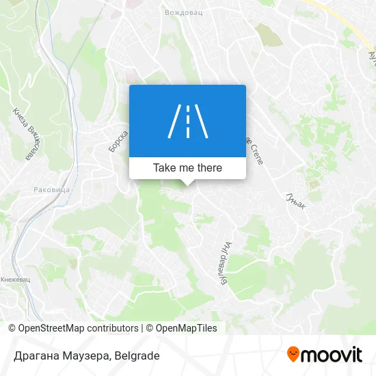 Драгана Маузера map