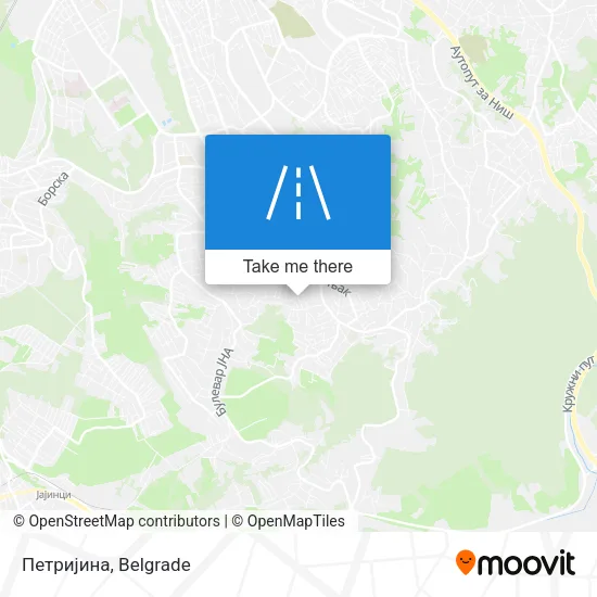 Петријина map