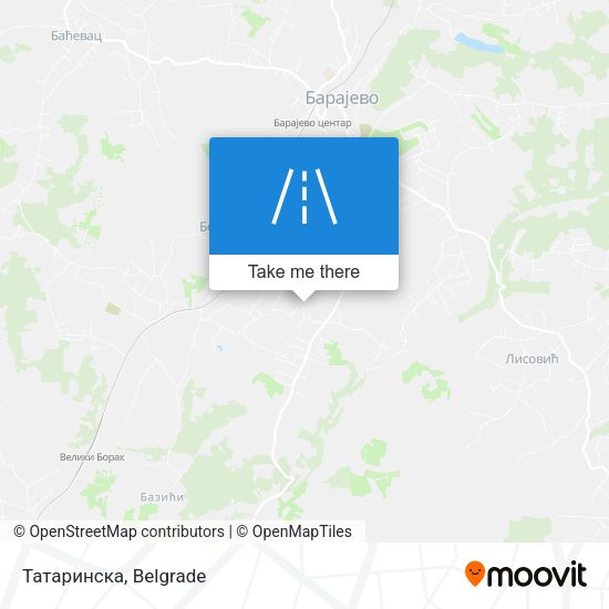 Татаринска map