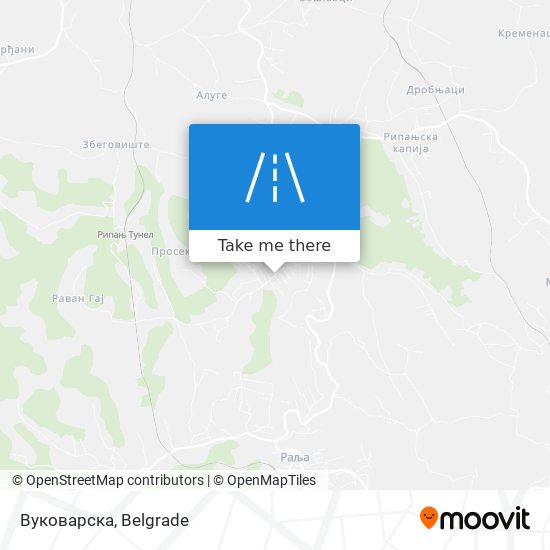 Вуковарска map