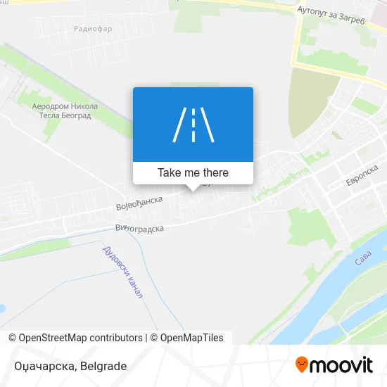 Оџачарска map