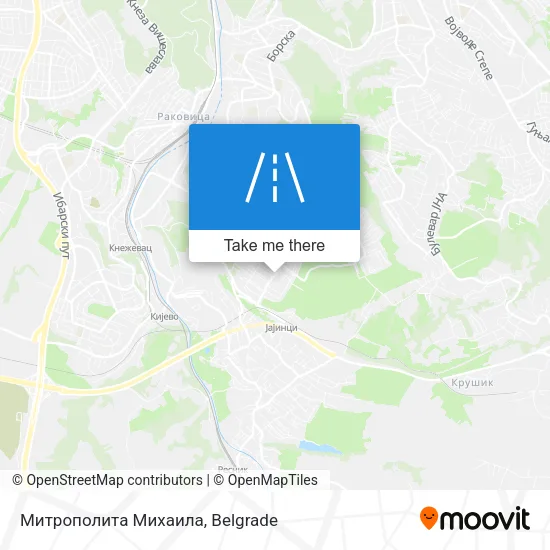 Митрополита Михаила map