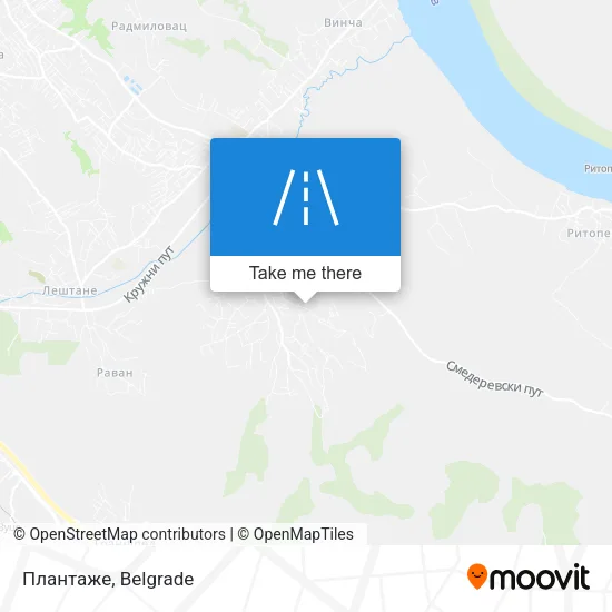 Плантаже map