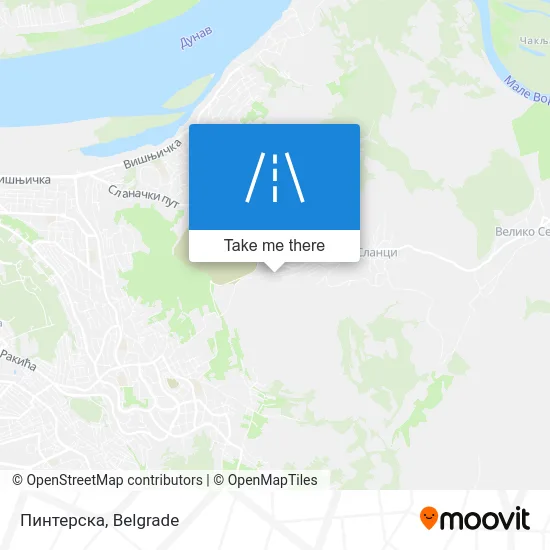 Пинтерска map