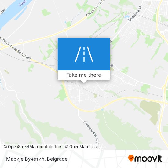 Марије Вучетић map