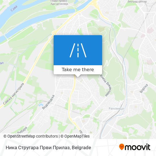 Ника Стругара Први Прилаз map