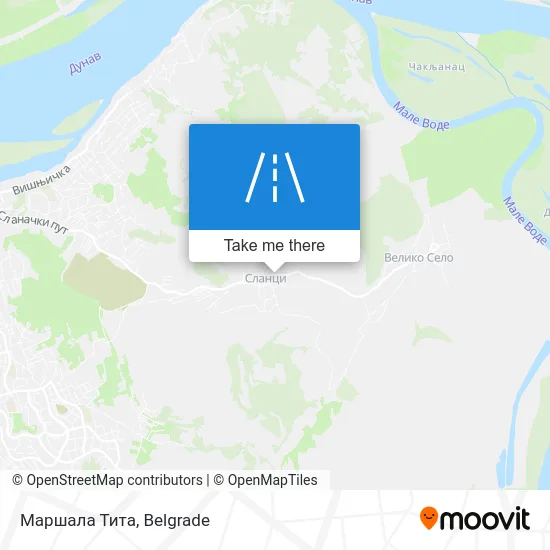 Маршала Тита map