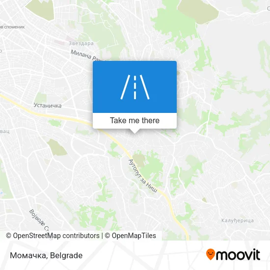 Момачка map