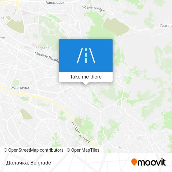 Долачка map
