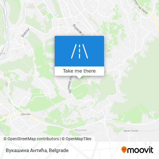 Вукашина Антића map