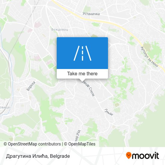 Драгутина Илића map