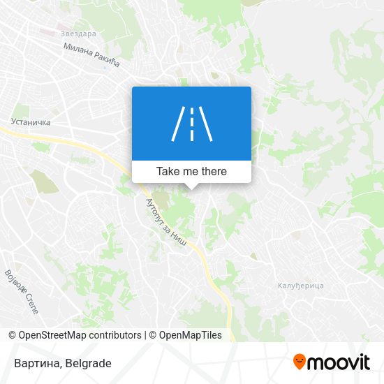 Вартина map