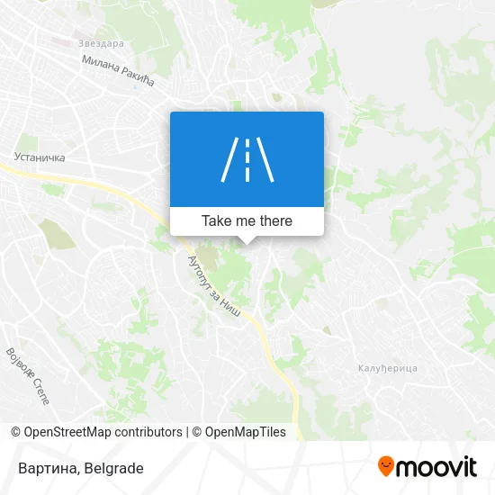 Вартина map