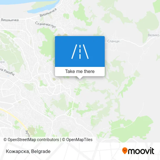 Кожарска map