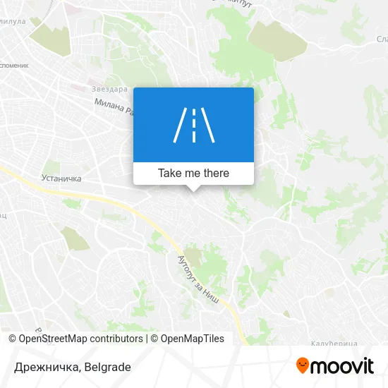 Дрежничка map