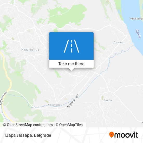 Цара Лазара map