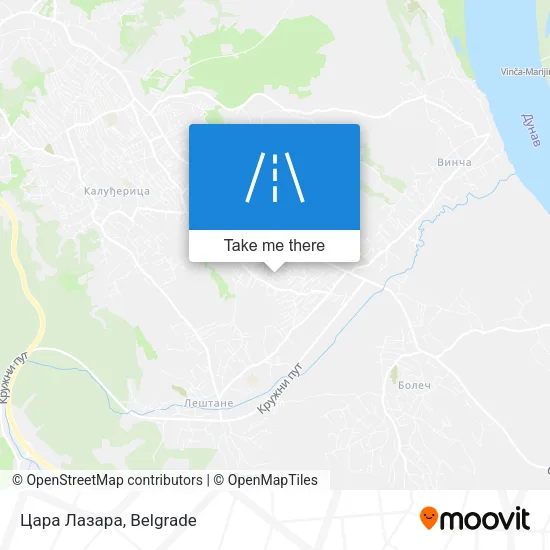 Цара Лазара map