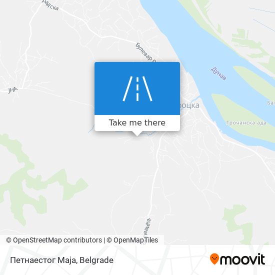 Петнаестог Маја map