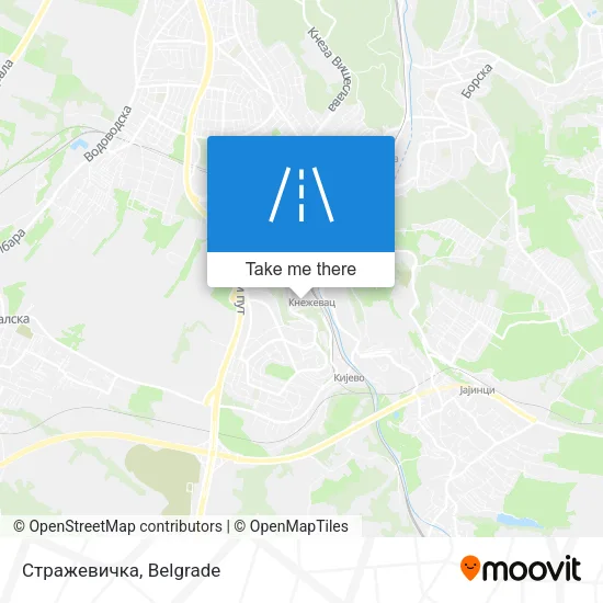 Стражевичка map