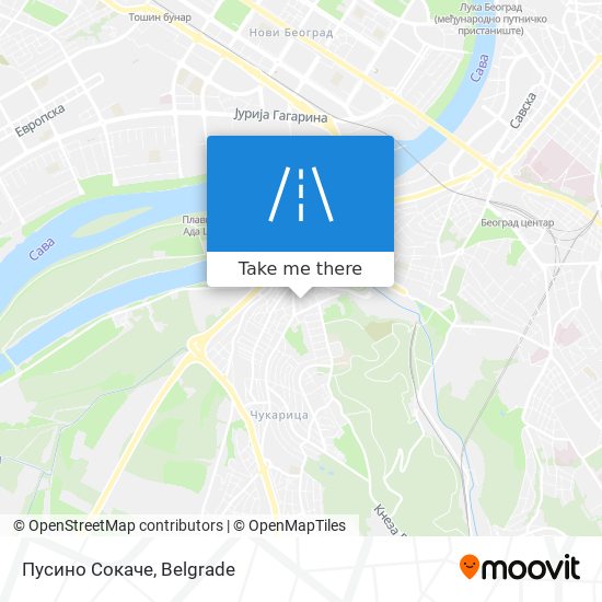 Пусино Сокаче map