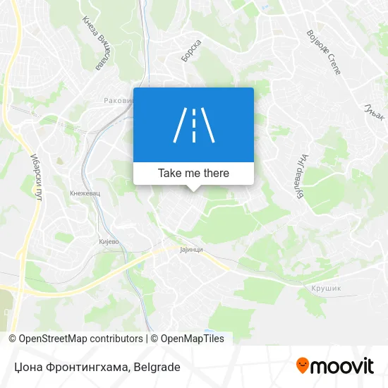 Џона Фронтингхама map
