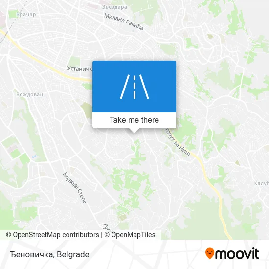 Ђеновичка map