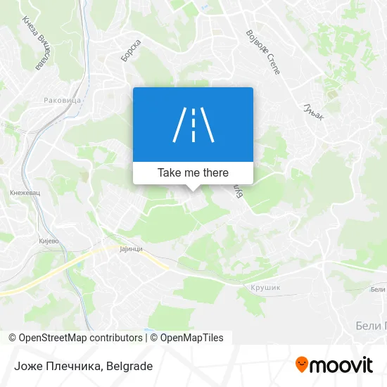 Јоже Плечника map