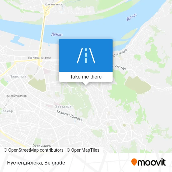 Ћустендилска map