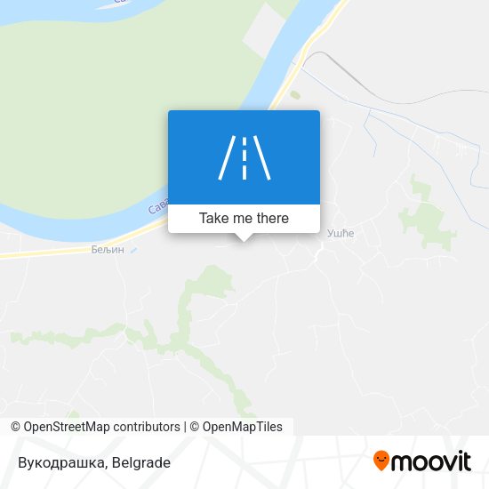 Вукодрашка map