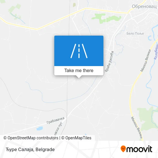 Ђуре Салаја map