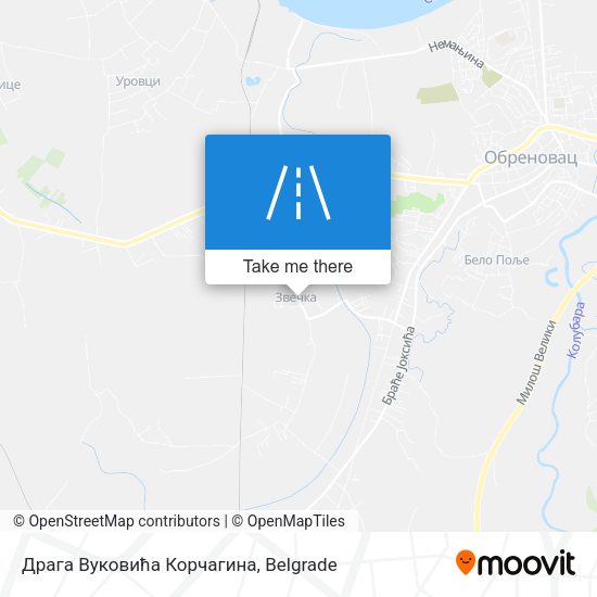Драга Вуковића Корчагина map