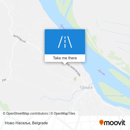 Ново Насеље map