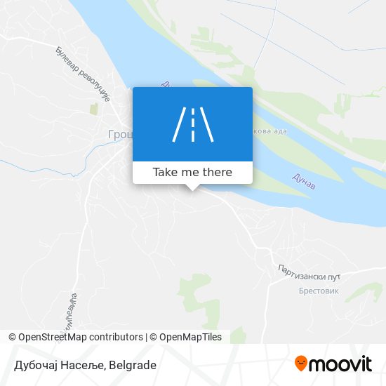 Дубочај Насеље map