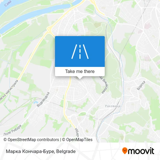 Марка Кончара-Буре map