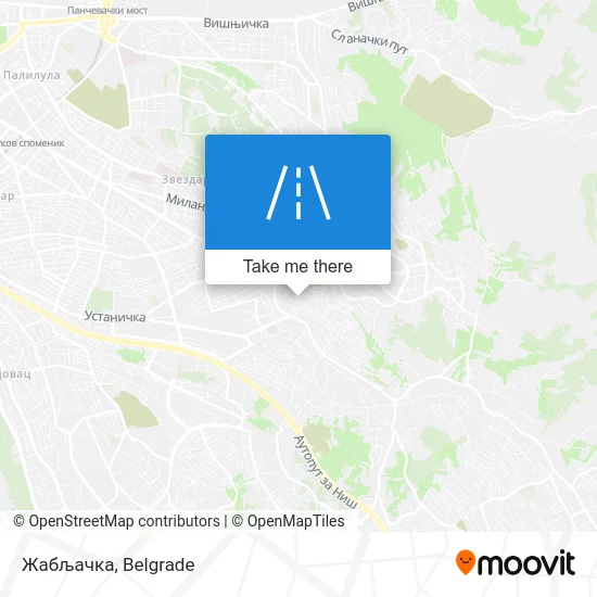 Жабљачка map