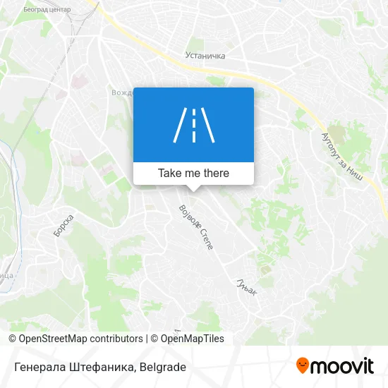 Генерала Штефаника map