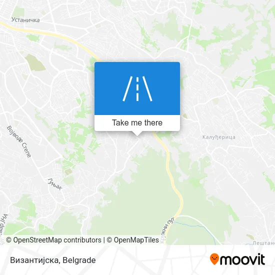 Византијска map