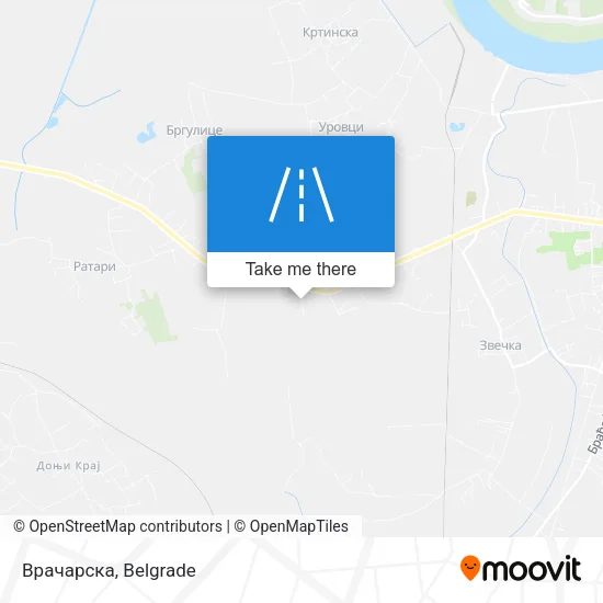 Врачарска map