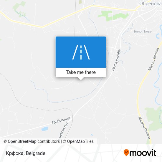 Крфска map