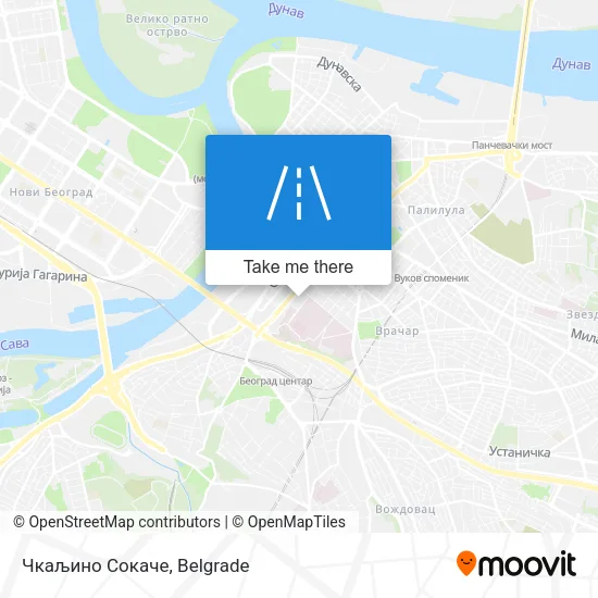 Чкаљино Сокаче map