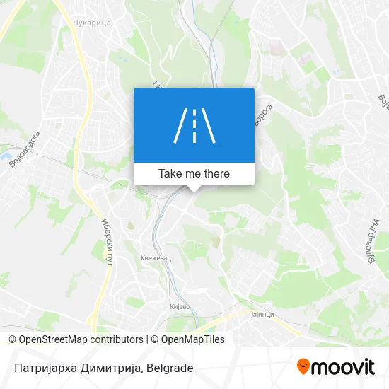 Патријарха Димитрија map