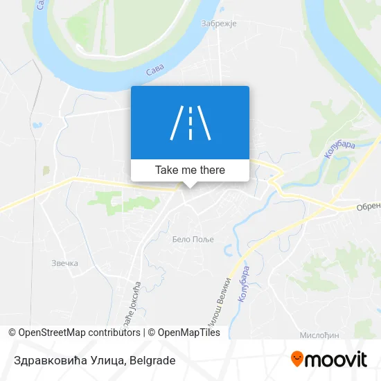 Здравковића Улица map