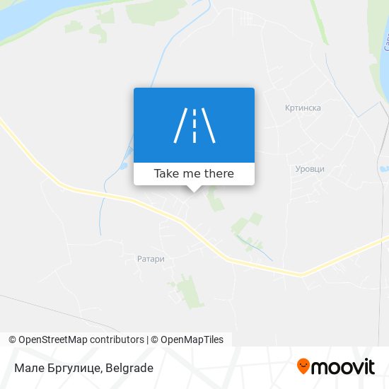 Мале Бргулице map