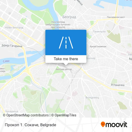 Прокоп 1. Сокаче map