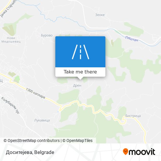 Доситејева map