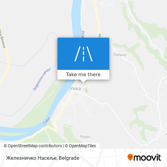 Железничко Насеље map