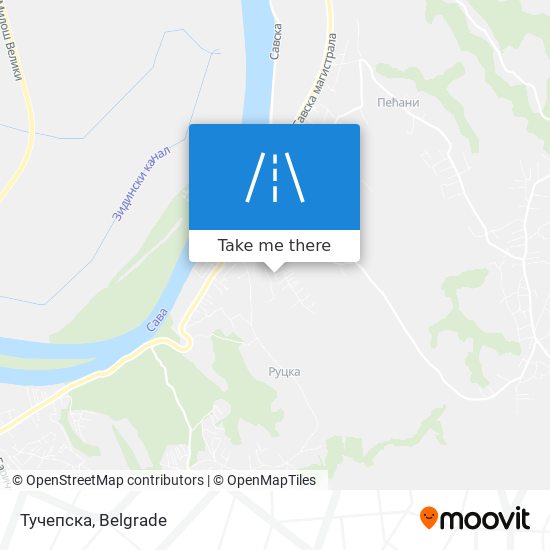 Тучепска map