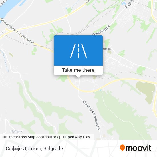 Софије Дражић map