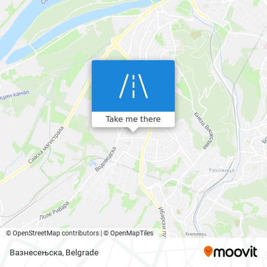 Вазнесењска map