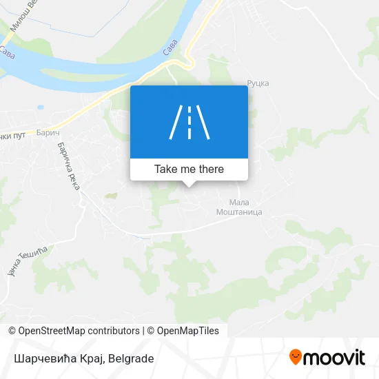 Шарчевића Крај map
